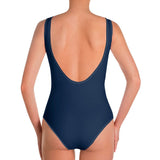 One-Piece Swimsuit in Navy - ONETURTLE