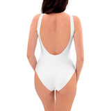 One-Piece Swimsuit in White - ONETURTLE