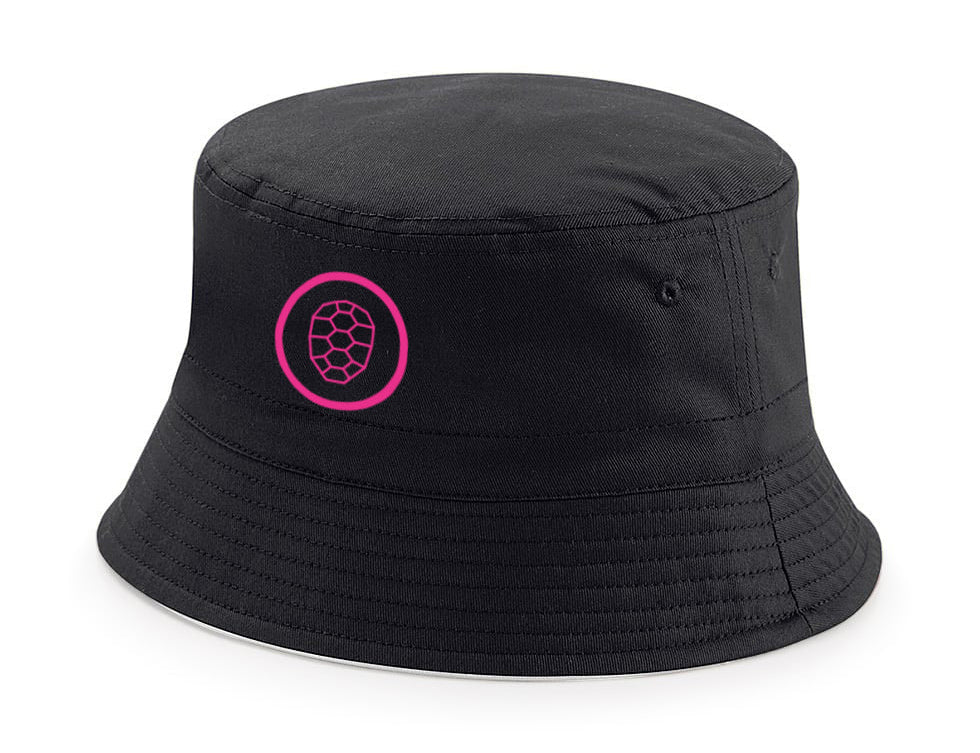Reversible Bucket Hat in Black - ONETURTLE