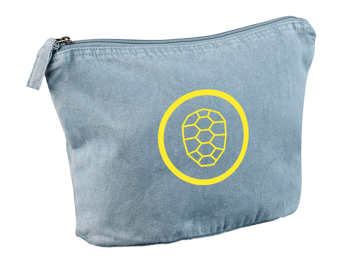 Accessory Bag in Vintage Light Blue - ONETURTLE