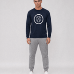 Long Sleeve T-shirt in Heather Grey - ONETURTLE