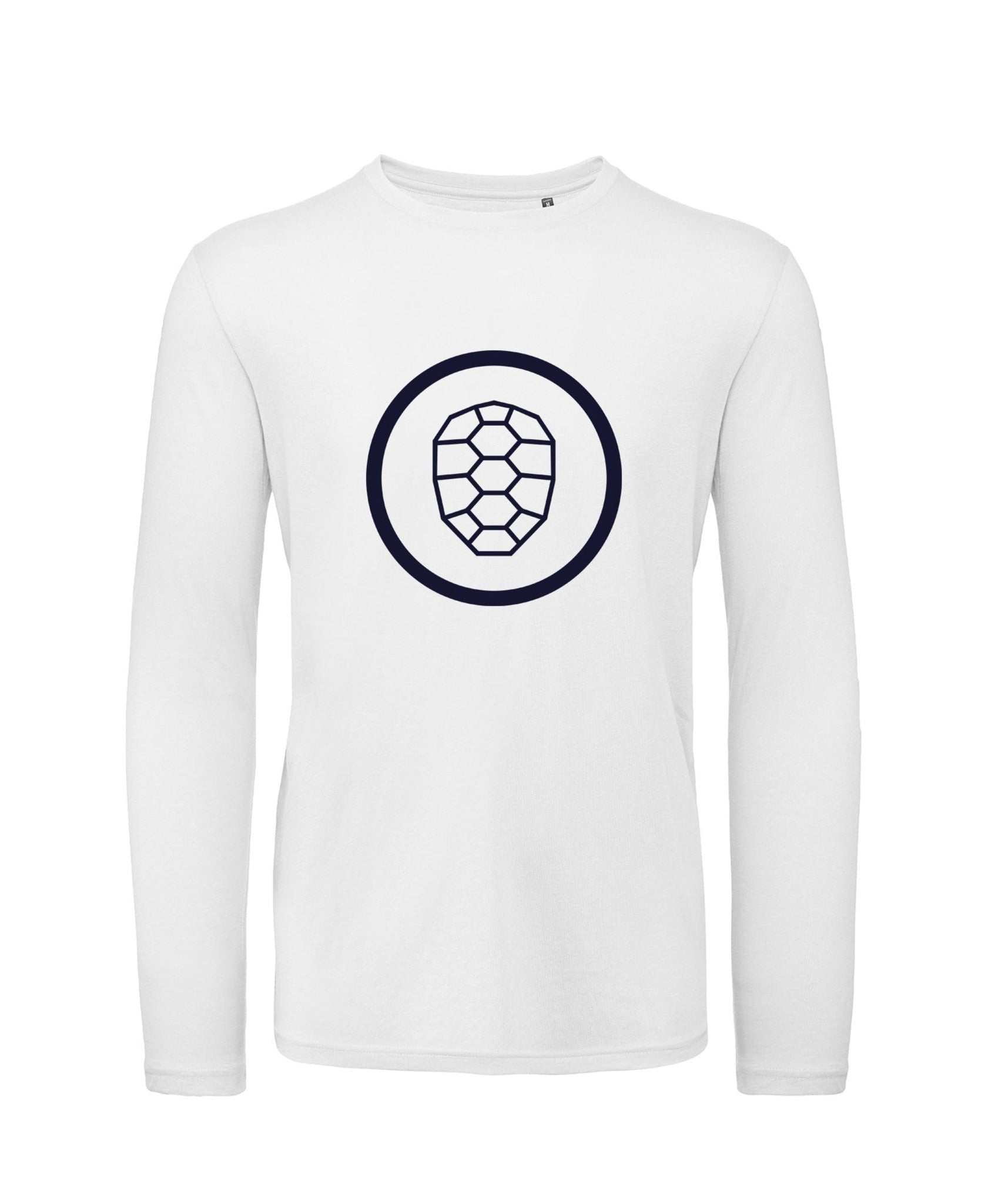 Long Sleeve T-shirt in White - ONETURTLE