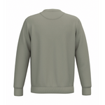 PlanetAir sweatshirt in almond green, back view
