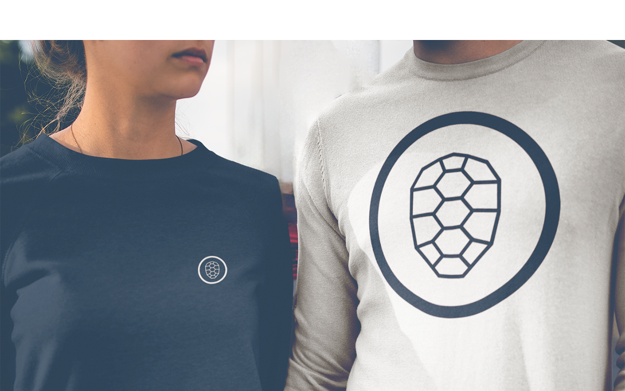 T-shirt in Heather Grey – ONETURTLE