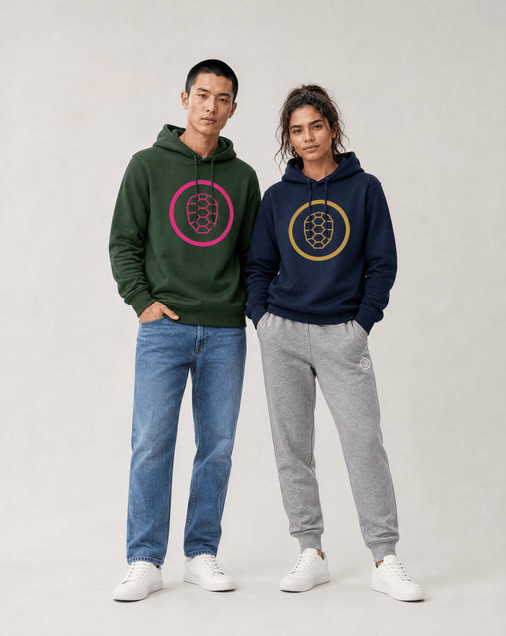 Organic Hoodie in Forest Green - ONETURTLE