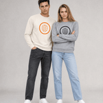 Organic Sweatshirt in Heather Grey - ONETURTLE