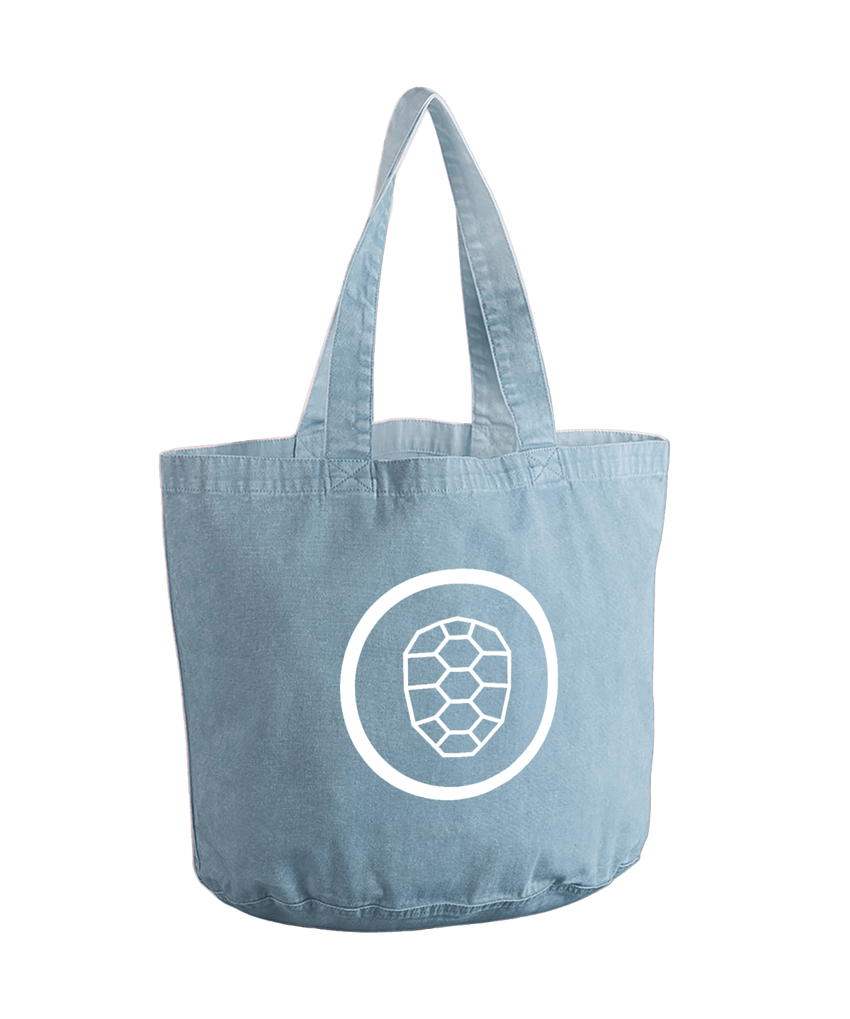 Shopper in Vintage Light Blue - ONETURTLE