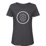 Slub T-shirt Women in Anthracite - ONETURTLE