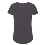 Slub T-shirt Women in Anthracite - ONETURTLE