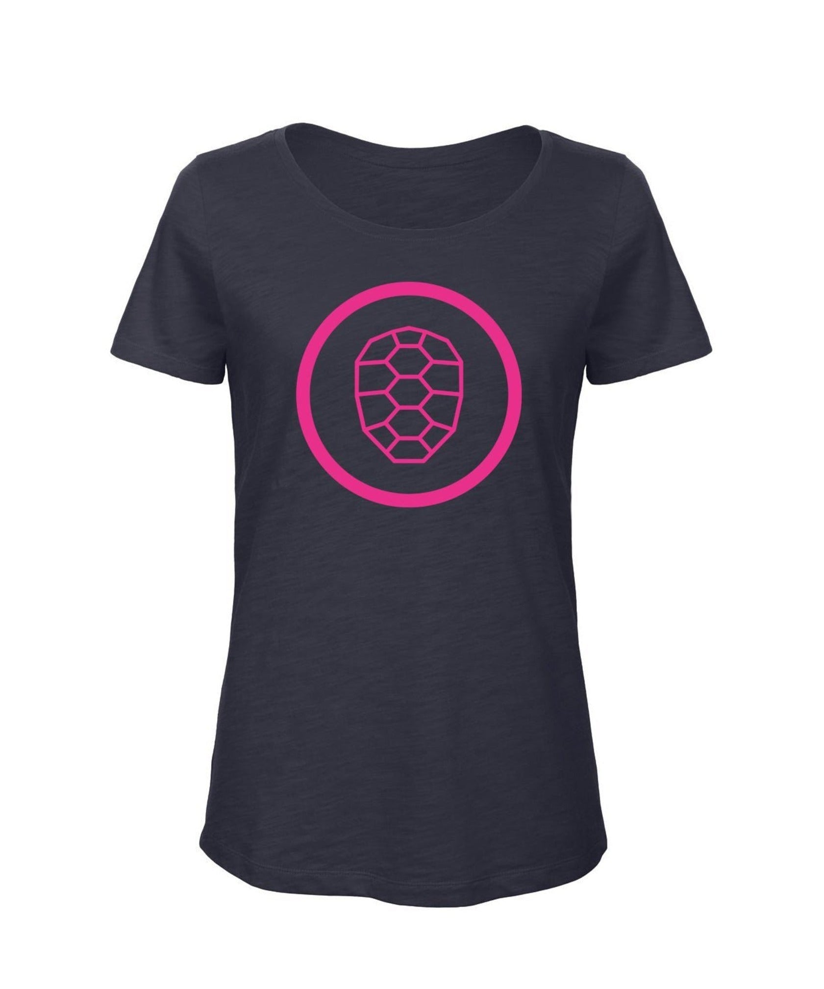 Slub T-shirt Women in Navy - ONETURTLE
