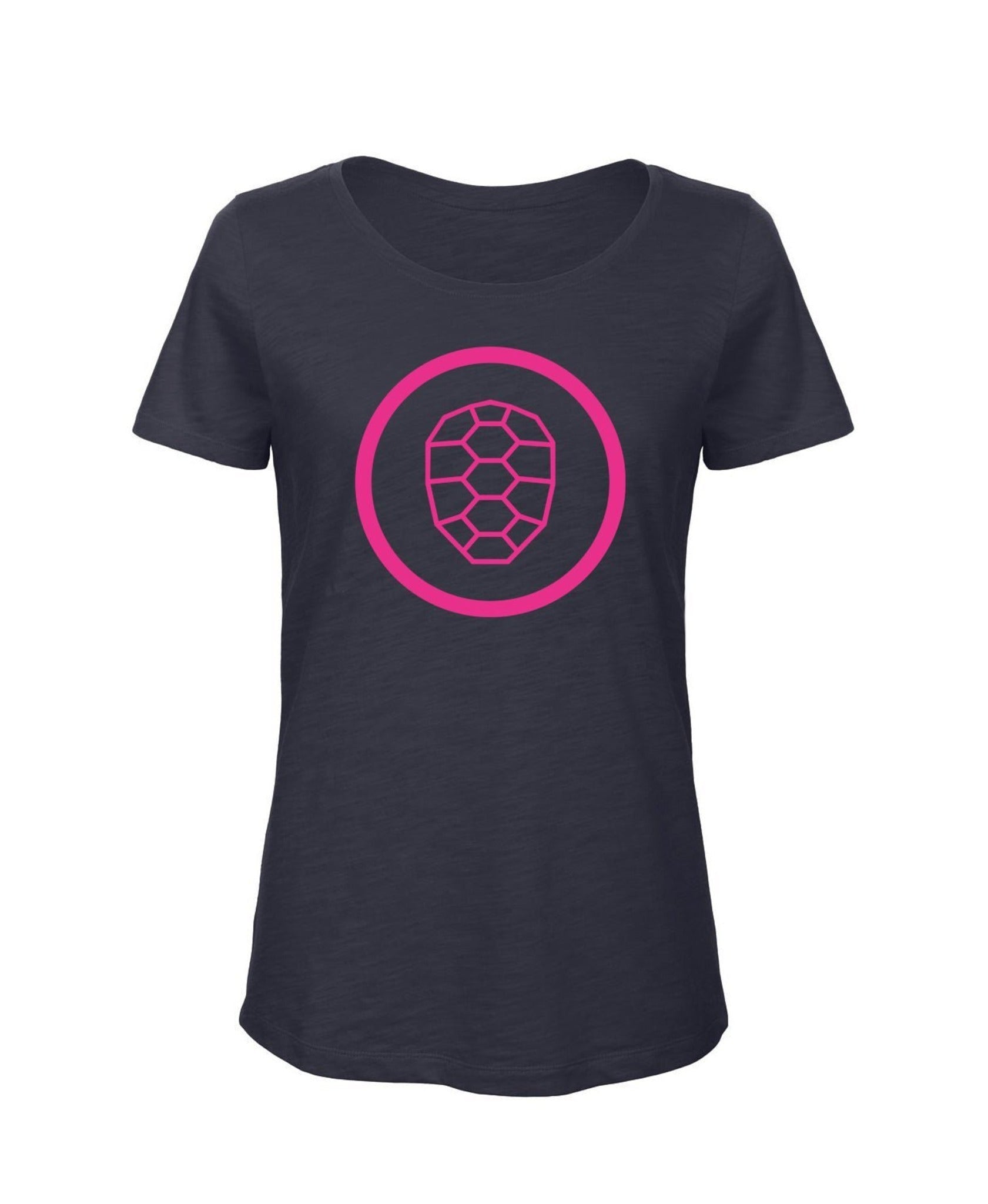 Slub T-shirt Women in Navy - ONETURTLE