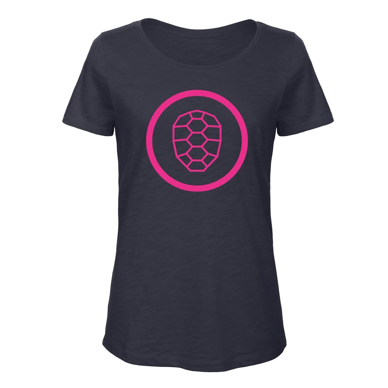 Slub T-shirt Women in Navy - ONETURTLE