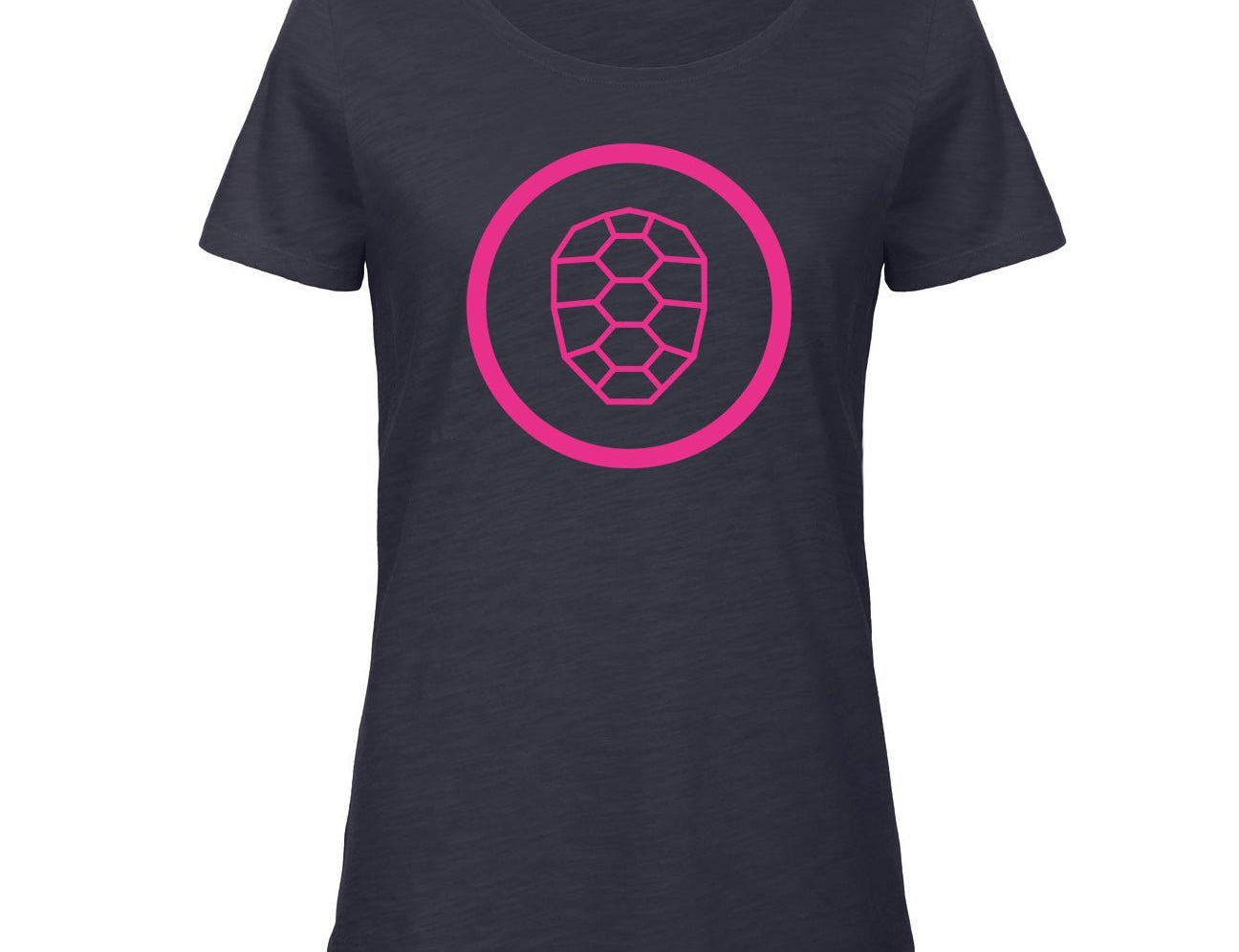 Slub T-shirt Women in Navy - ONETURTLE