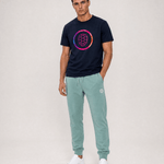 Street Art Logo T-shirt in Navy - ONETURTLE
