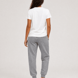 Street Art Paint T-shirt Women in White - ONETURTLE