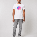 Street Art T-shirt in White - ONETURTLE