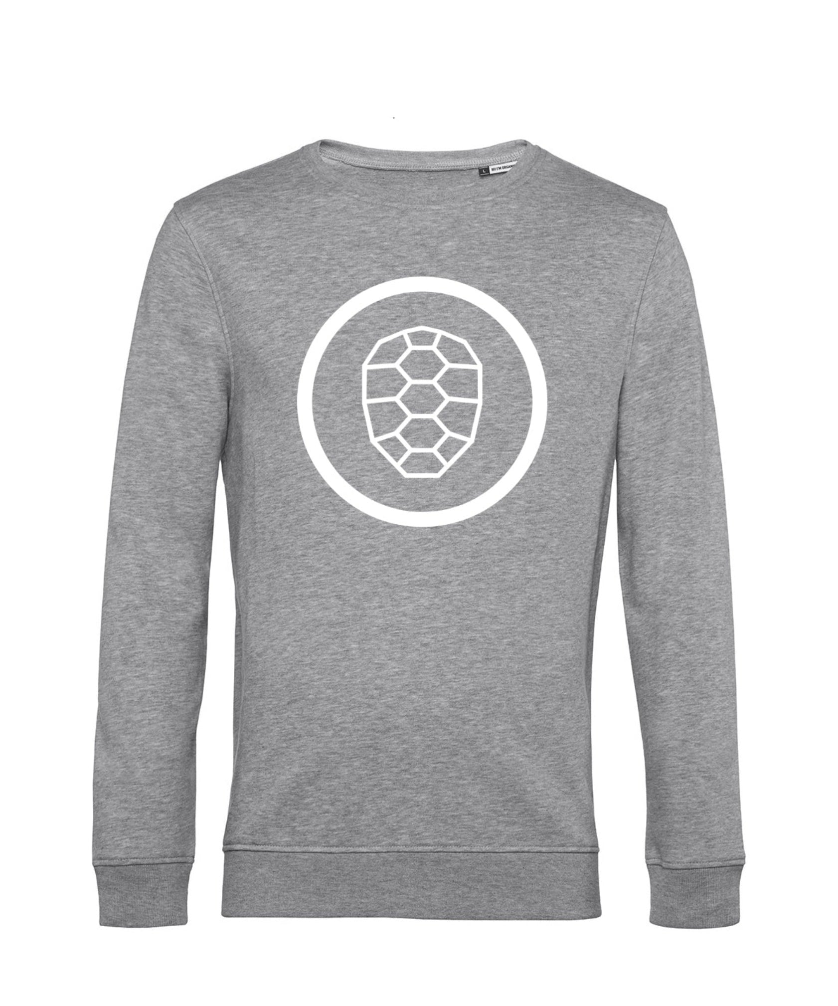 Organic Sweatshirt in Heather Grey