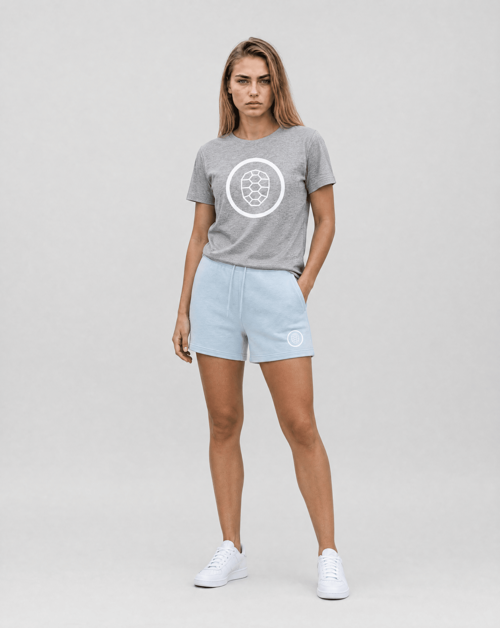 T-shirt Women in Navy - ONETURTLE