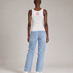 Tank Top in White - ONETURTLE