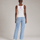 Tank Top in White - ONETURTLE