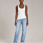 Tank Top in White - ONETURTLE