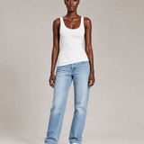Tank Top in White - ONETURTLE