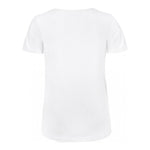 V-neck T-shirt Women in White - ONETURTLE