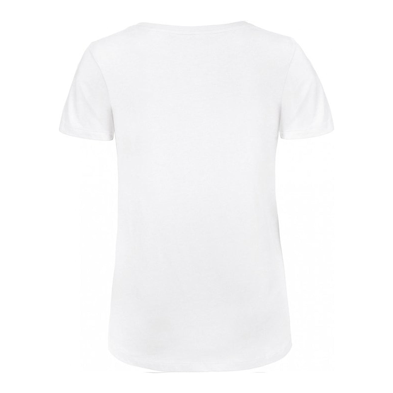 V-neck T-shirt Women in White - ONETURTLE
