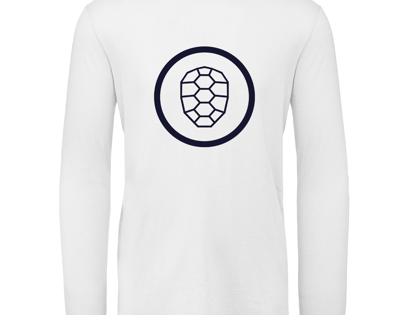 Long Sleeve T-shirt in White - ONETURTLE
