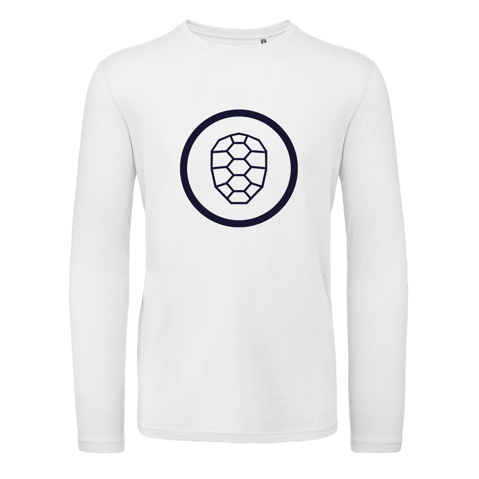 Long Sleeve T-shirt in White - ONETURTLE