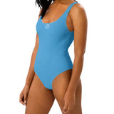 One-Piece Swimsuit in Blue - ONETURTLE