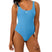 One-Piece Swimsuit in Blue - ONETURTLE