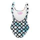 One-Piece Swimsuit in Flower - ONETURTLE