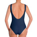 One-Piece Swimsuit in Navy - ONETURTLE