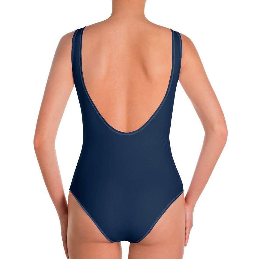 One-Piece Swimsuit in Navy - ONETURTLE