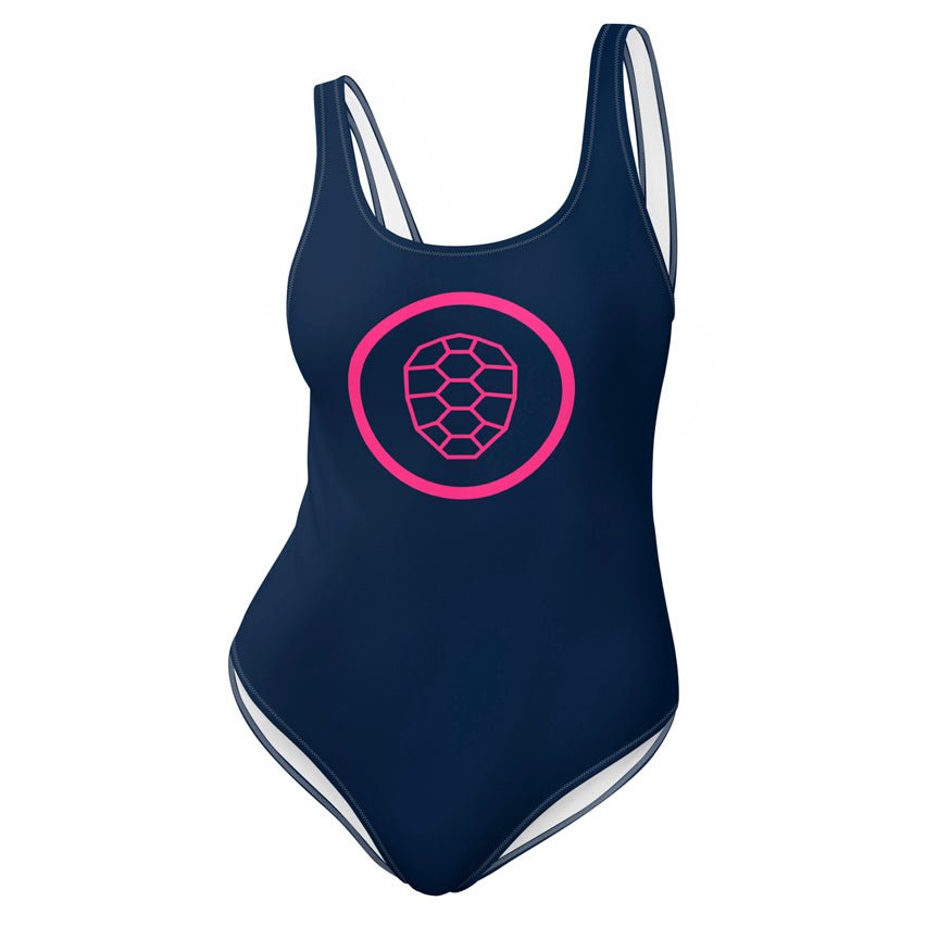 One-Piece Swimsuit in Navy - ONETURTLE