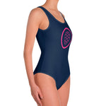 One-Piece Swimsuit in Navy - ONETURTLE