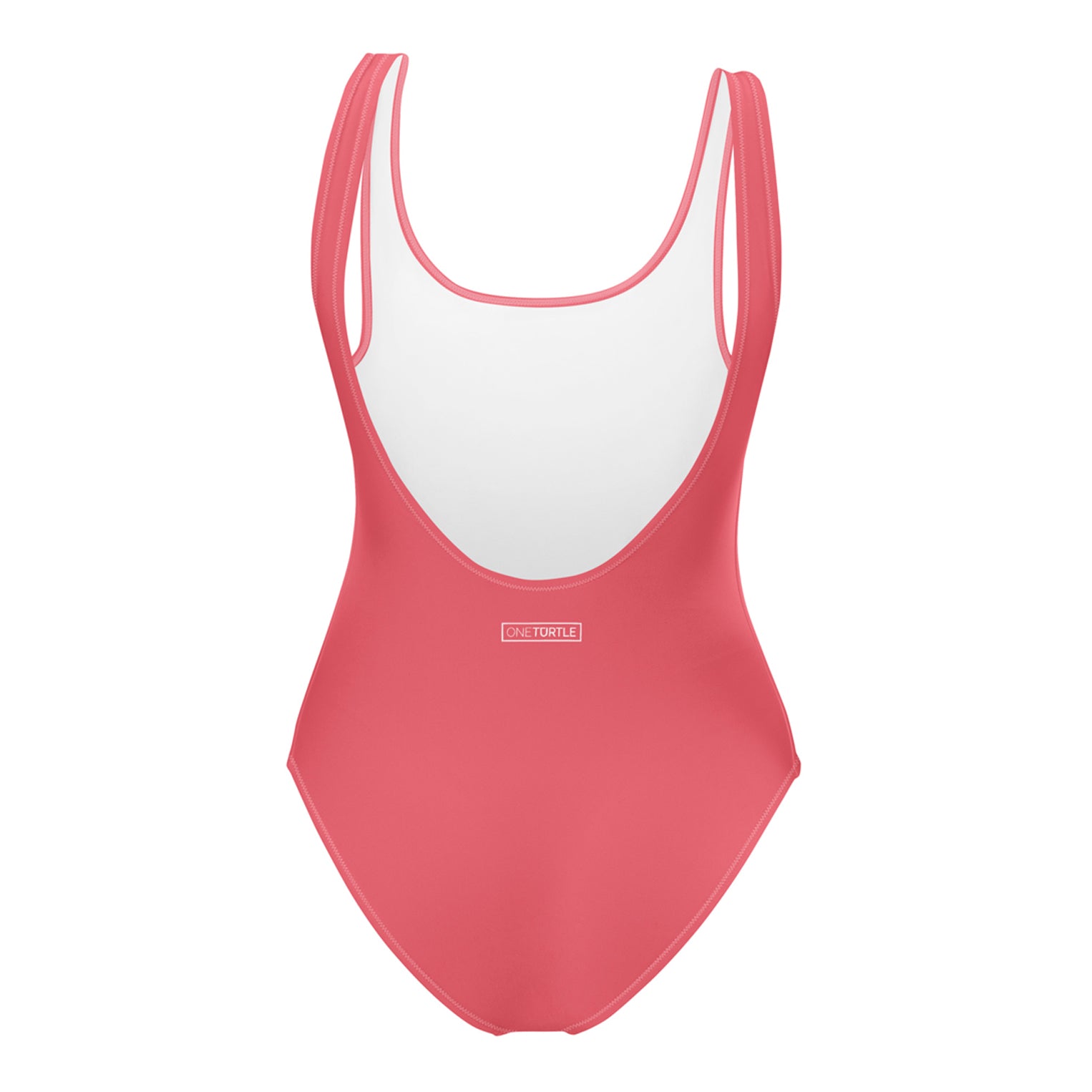 One-Piece Swimsuit in Pink - ONETURTLE