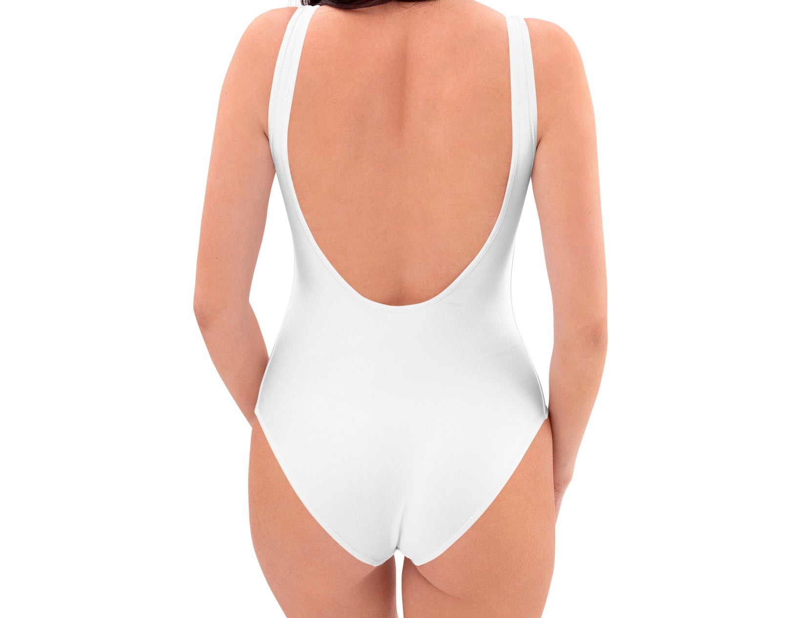 One-Piece Swimsuit in White - ONETURTLE