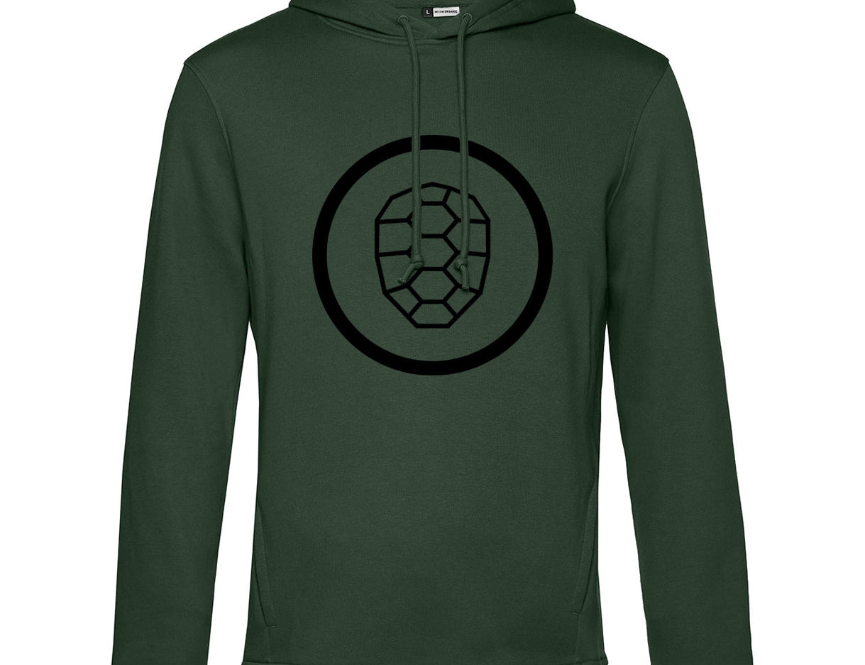 Organic Hoodie in Forest Green - ONETURTLE