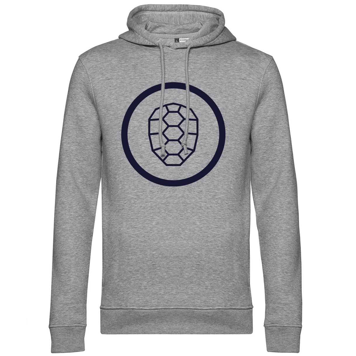 Organic Hoodie in Heather Grey - ONETURTLE