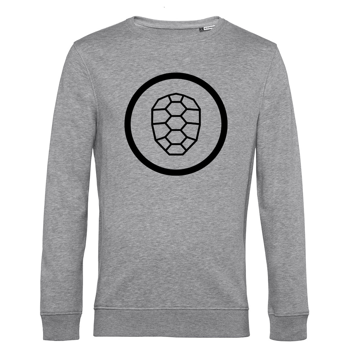 Organic Sweatshirt in Heather Grey - ONETURTLE