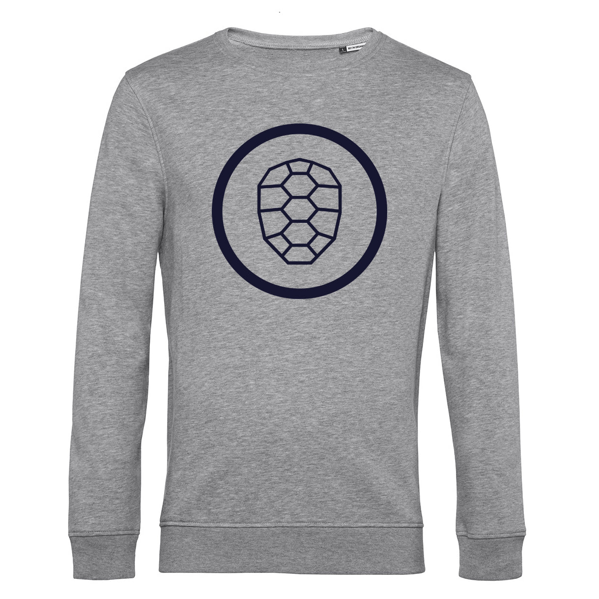 Organic Sweatshirt in Heather Grey - ONETURTLE