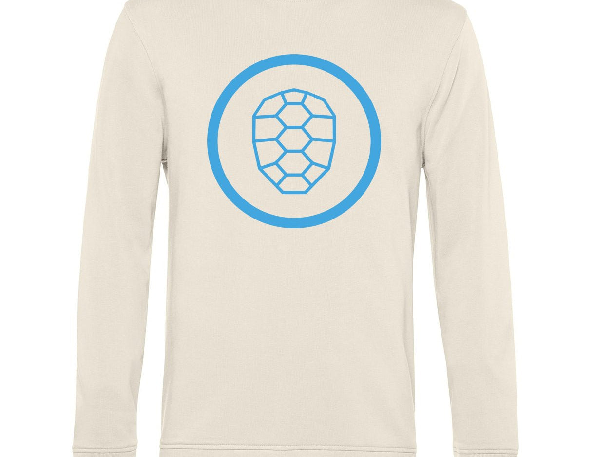 Organic Sweatshirt in Off White - ONETURTLE