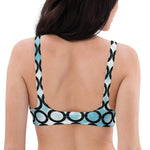Recycled Padded Bikini Top in Flower - ONETURTLE