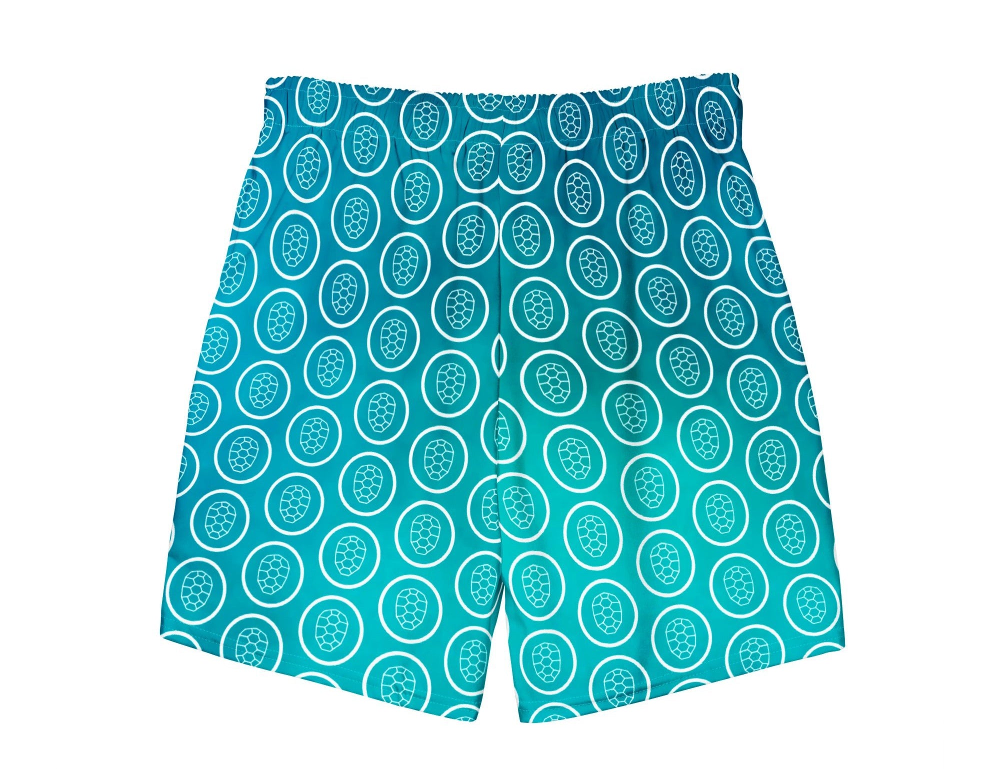 Recycled Swim Short in Gradient Blue - ONETURTLE