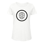 Slub T-shirt Women in White - ONETURTLE
