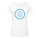 Slub T-shirt Women in White - ONETURTLE