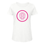 Slub T-shirt Women in White - ONETURTLE