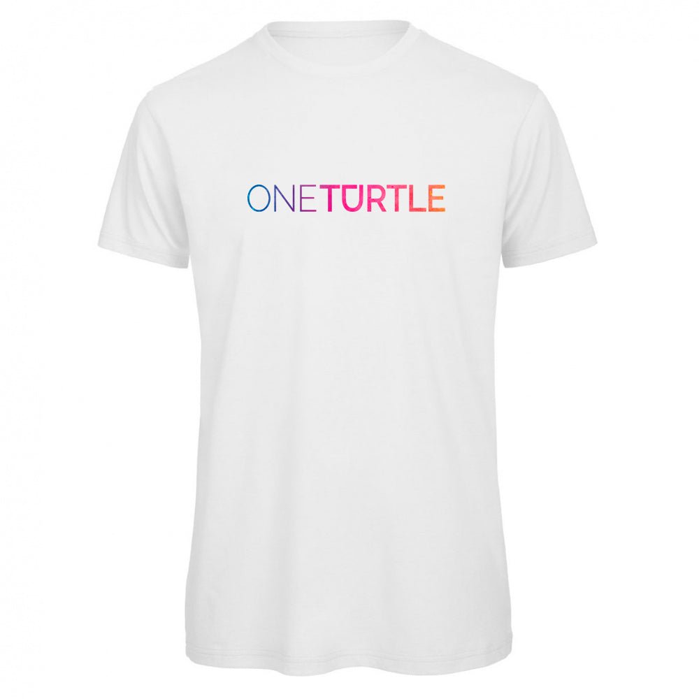 Street Art Paint T-shirt in White - ONETURTLE